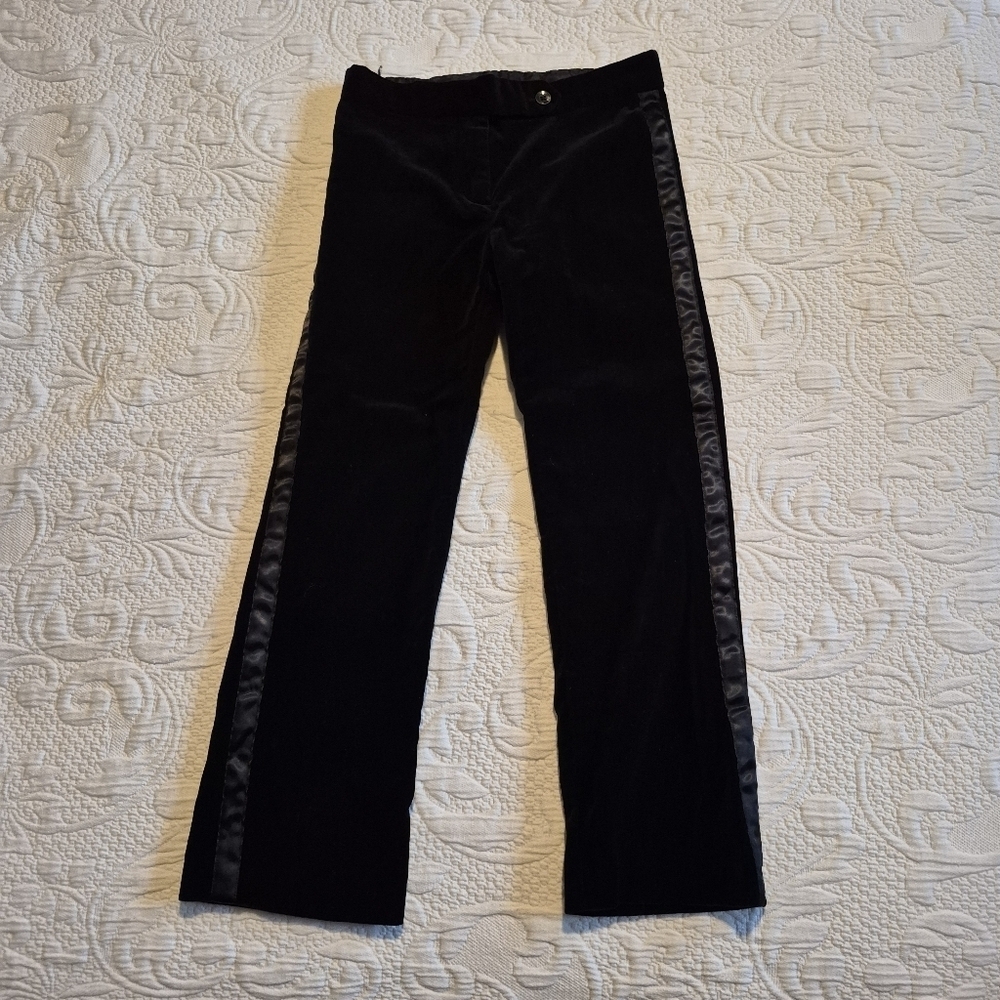 Janie and Jack girls size 6 skirt pants velvety adjustable waist, EUC 2010